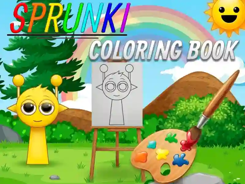 Spel Sprunki Coloring Book online