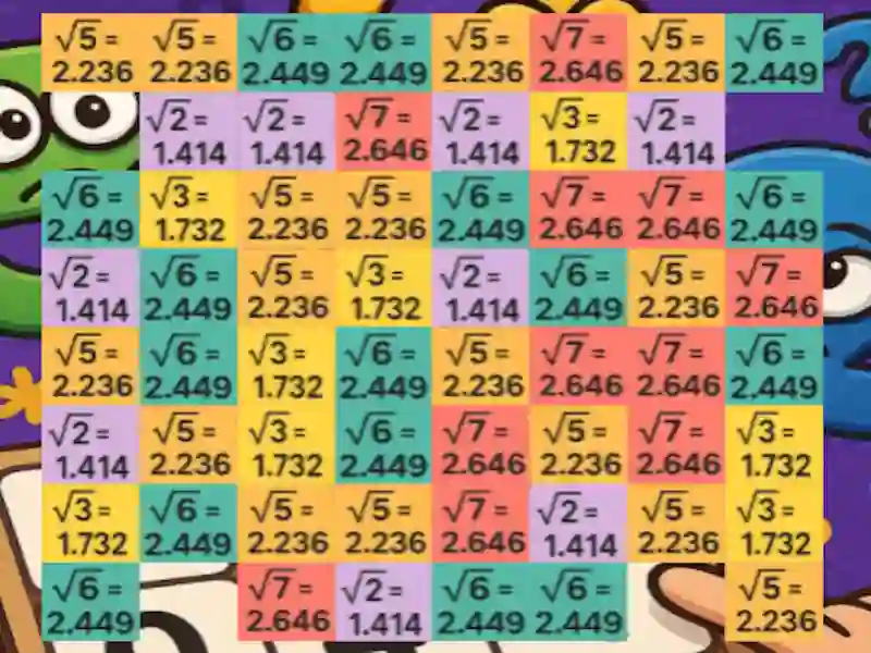Spel Tricky Square Roots online