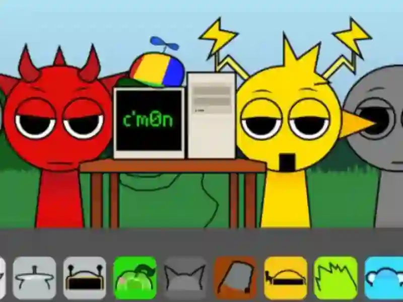 Spel Sprunki Retake online