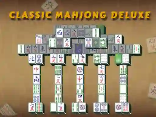 Spel Mahjong Classic Deluxe online