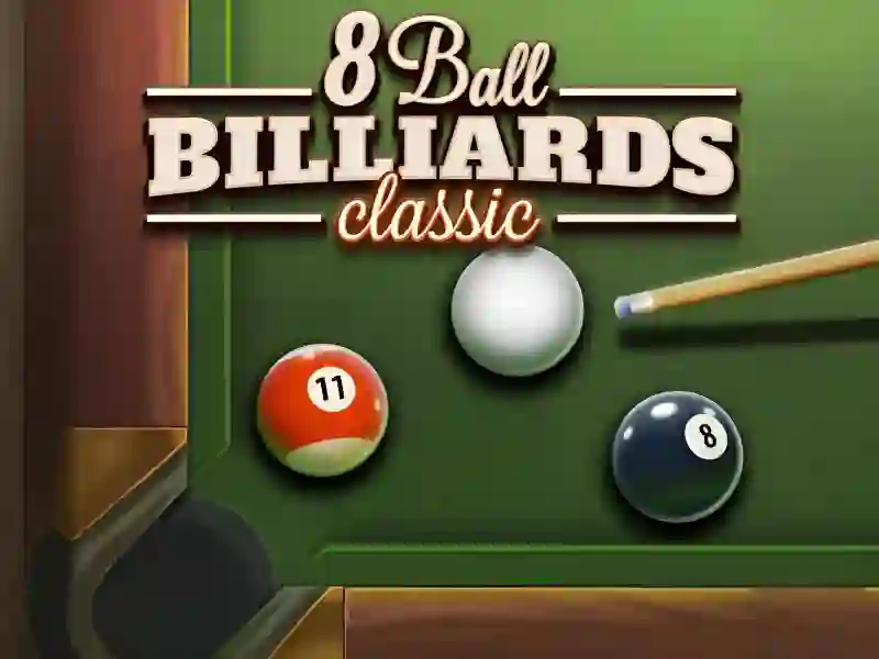 Spel 8 ball billiards classic online