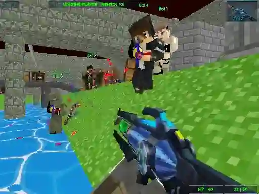 Spel GunGame Paintball Wars online
