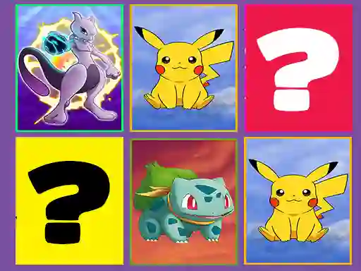 Spel Pokemon Find Pairs online