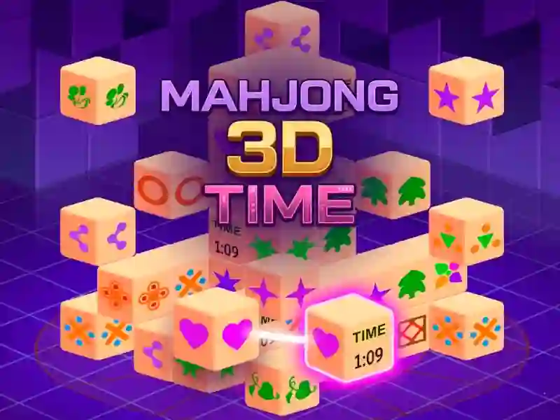 Spel Mahjong 3D Time online