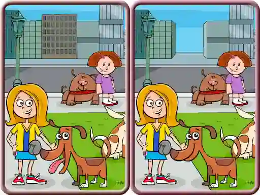 Spel Spot The Differences City online