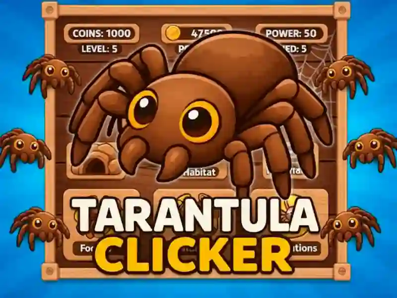 Spel Tarantula Clicker online