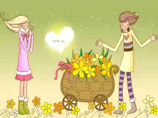 Spel Love Couple Slide online