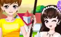 Spel Romantic Spring Couple online