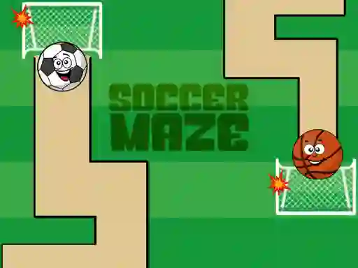 Spel Soccer Maze online