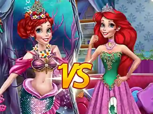 Spel Mermaid vs Princess online