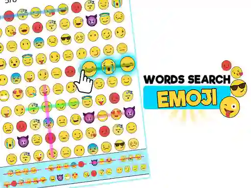 Spel Word Search Emoji Edition online
