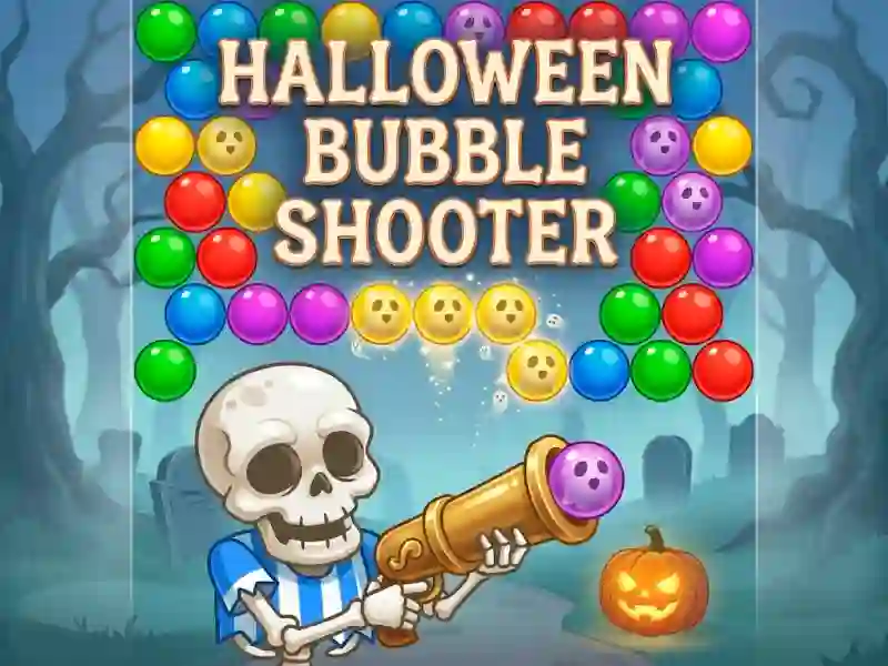 Spel Halloween Bubble Shooter online