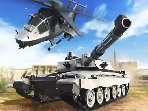 Spel Strategy of war. Tanks and helicopters online