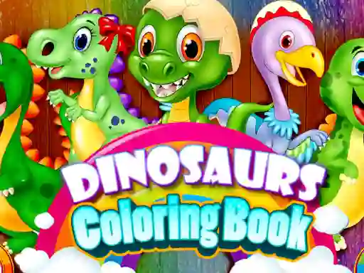 Spel Dinosaurs Coloring Book online