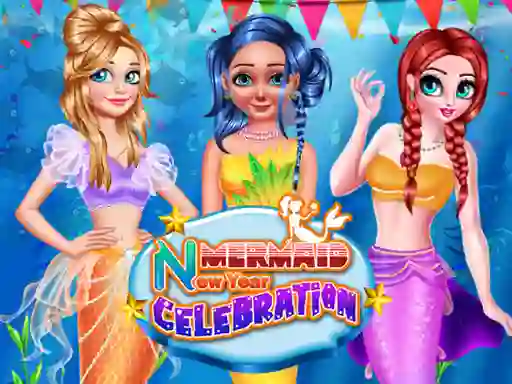 Spel Mermaid New Year Celebration online