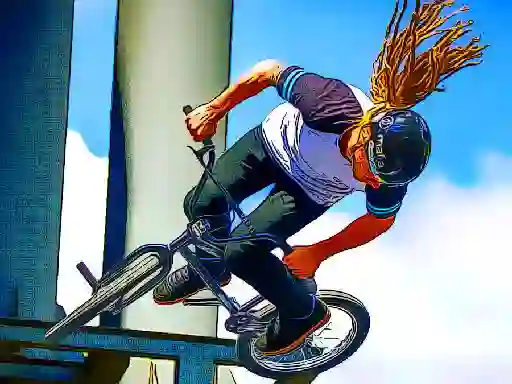Spel bmx bikes jigsaw online