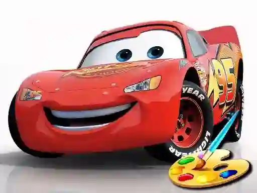Spel Disney Cars Coloring Book online
