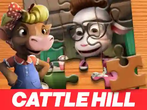 Spel Christmas at Cattle Hill Jigsaw Puzzle online