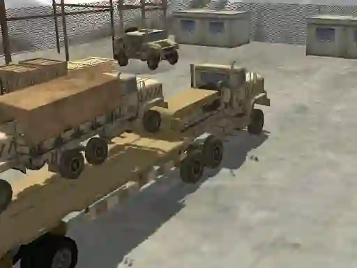 Spel Transport Army vehicle truck driving online
