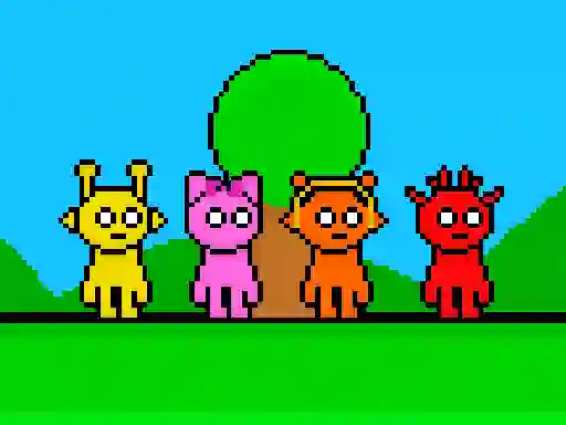 Spel Sprunki Team online