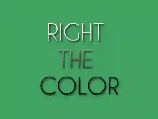 Spel Right the Color online