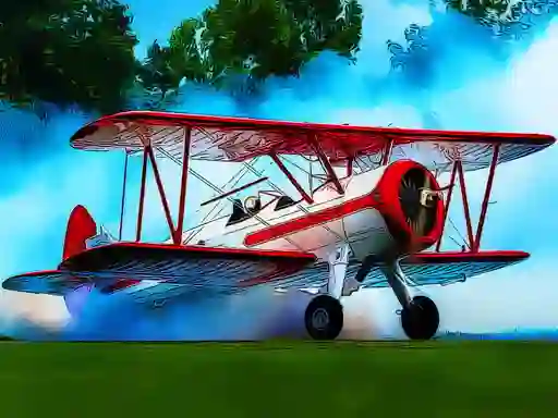 Spel Planes puzzle online
