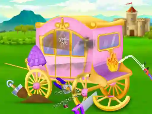 Spel Princess Castle Cleaning online
