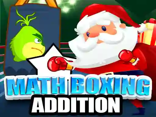 Spel Math Boxing Christmas Addition online