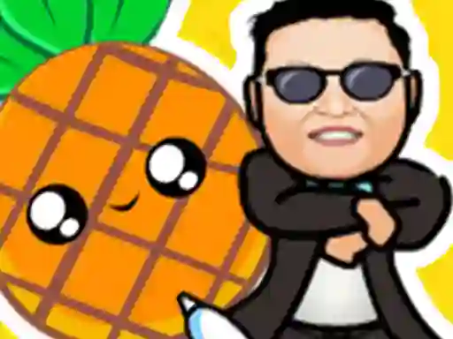 Spel Pineapple and pen vs gangnam style online