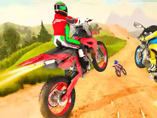 Spel Dirt Bike Stunts 3d online