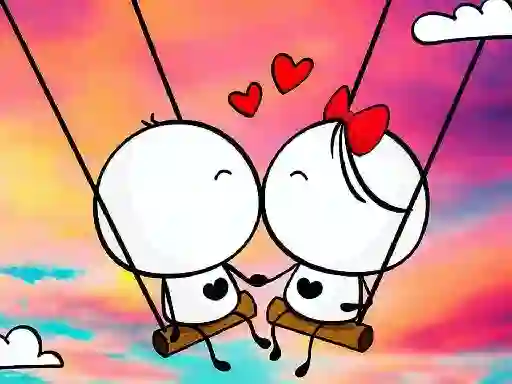 Spel Spot The Differences Happy Valentines Day online