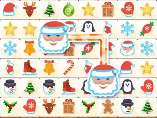 Spel Onet Winter Christmas Mahjong online