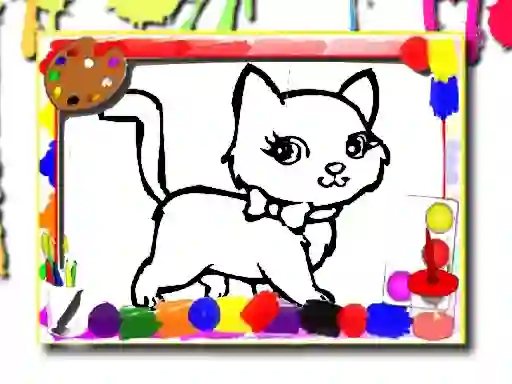 Spel Sweet Cats Coloring online