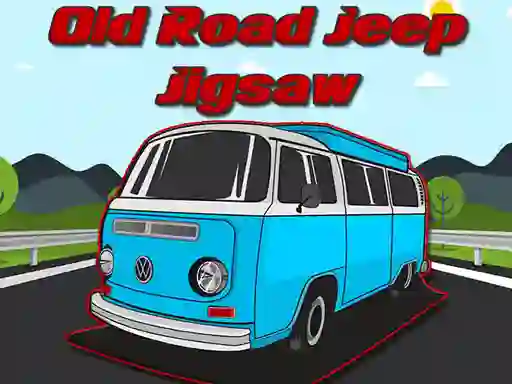 Spel Old Road Jeep Jigsaw online