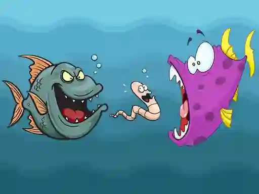 Spel Angry Fish Coloring online