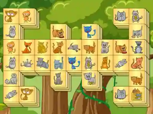 Spel Cats mahjong online