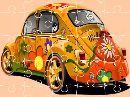 Spel VW Beetle Jigsaw online