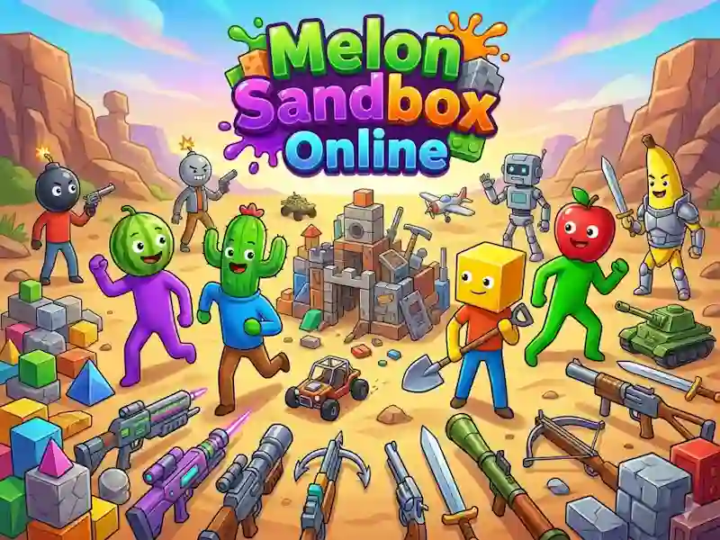 Spel Melon Sandbox Online online