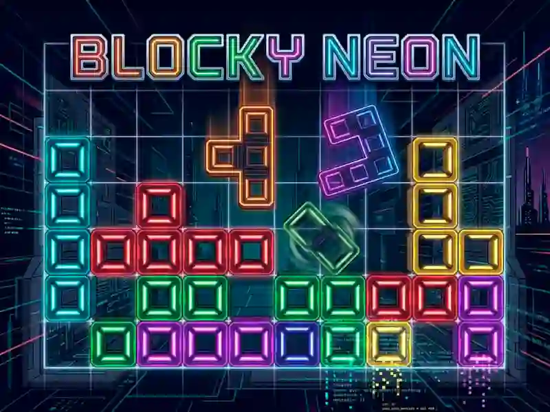 Spel Blocky Neon online