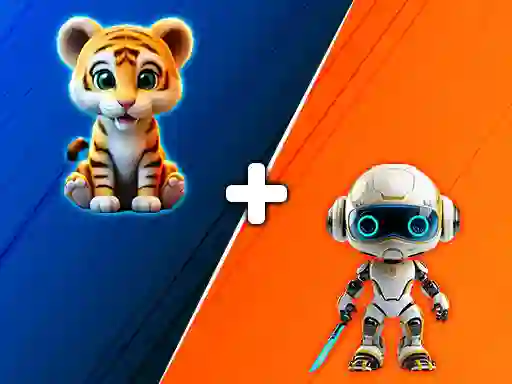 Spel Animals Mix Up AI Hybrid online