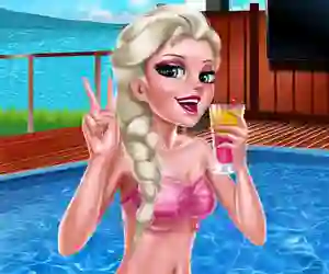Spel Ice Queen Pool Day online