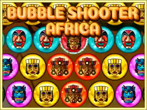 Spel Bubble Shooter Africa online