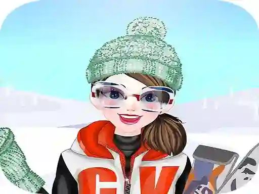 Spel Happy Ski Dressup online