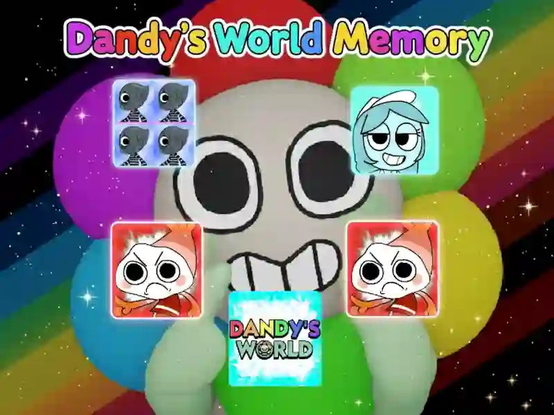 Spel Dandy's World Memory online