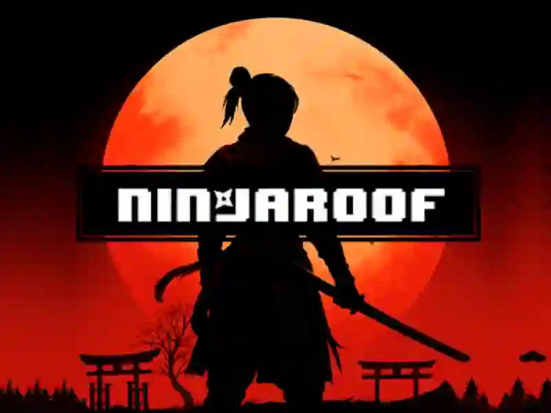 Spel Ninja Roof online
