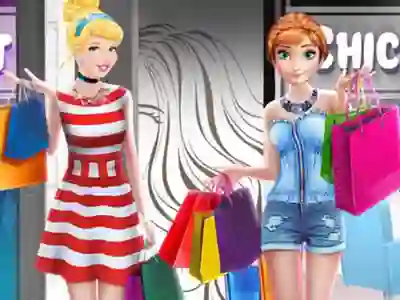 Spel Princesses Shopping Spree online