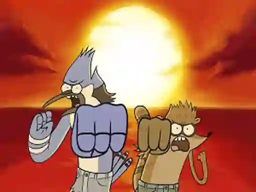 Spel Regular Show Hidden object online