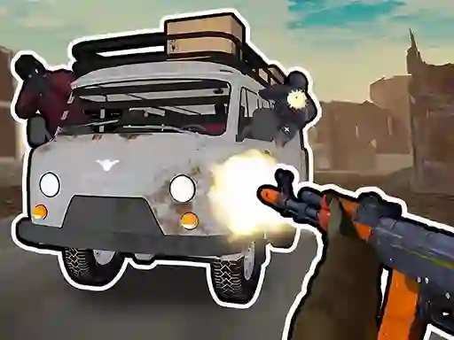 Spel Road Chase. Shooter Realistic Guns online