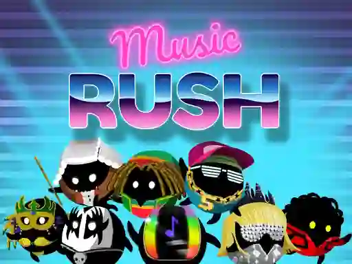 Spel Music Rush online