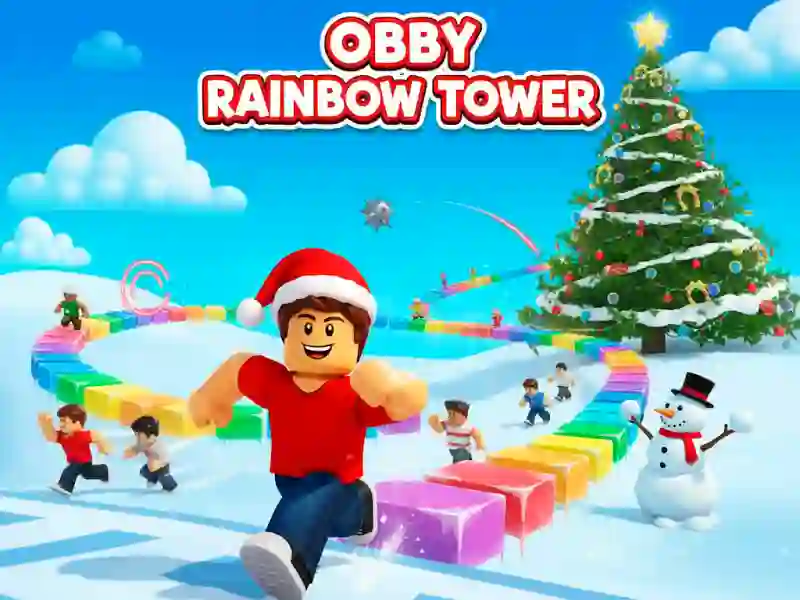 Spel Obby Rainbow Tower online
